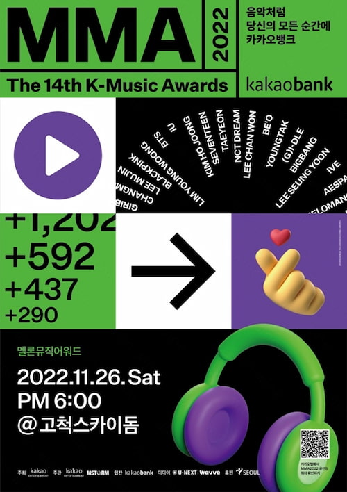 برنامه کره ای Melon Music Awards 2022